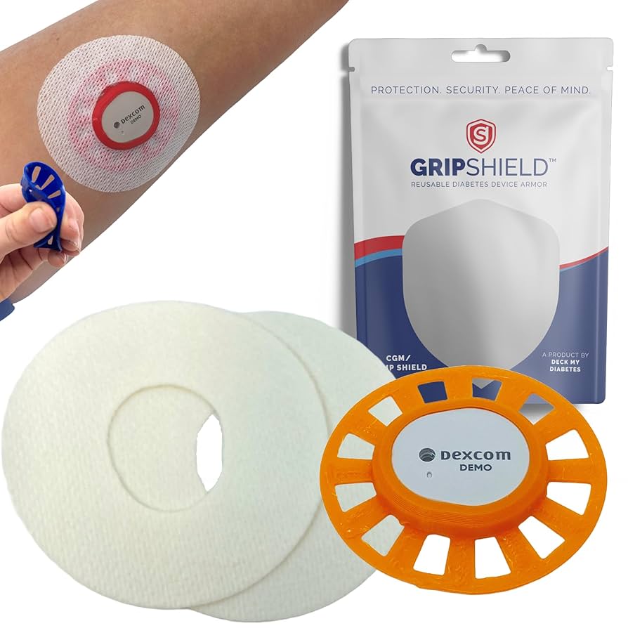 Amazon.co.jp: Dexcom G7 GripShield -by Deck My Diabetes柔軟